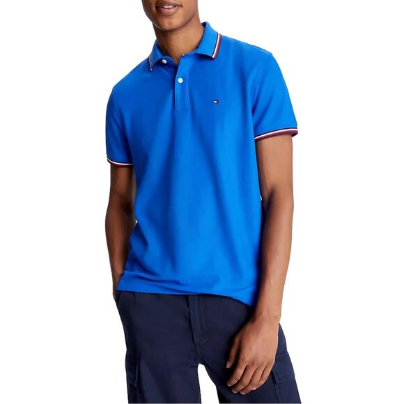NWT Tommy Hilfiger Wicking Polo Shirt – Electric Blue, XX-Large Regular Fit - Picture 1 of 1
